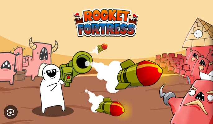 Rocket Fortress missile barrage