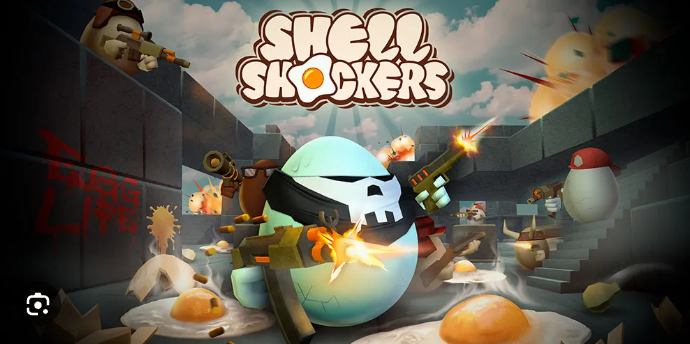 Shell Shockers eggs firefight